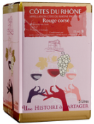 AOP COTES DU RHONE ROUGE 13° LA SUZIENNE EN BIB DE 5 LITRES